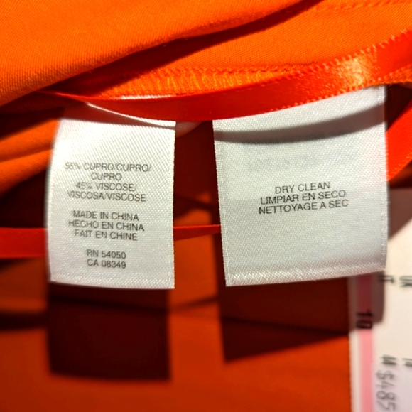 NWT Anne Klein Dress - Size 10 - Rusty Orange - Picture 8 of 8